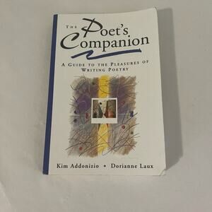 5/ $25 The Poet's Companion Softback book guide to writing poetry